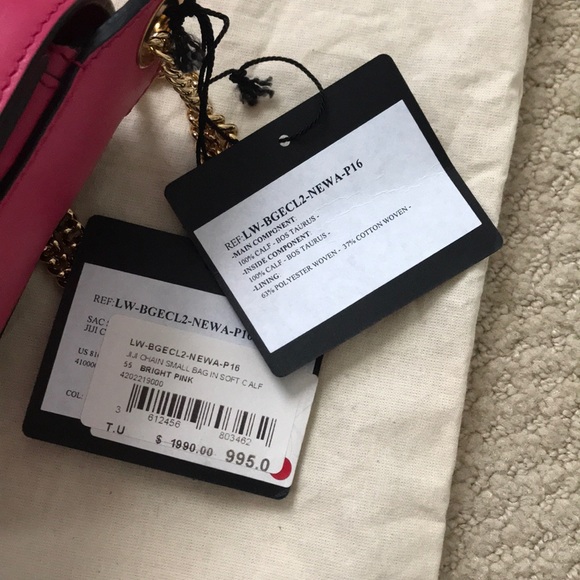 SOLD!!!LANVIN JIJI CHAIN SMALL BAG - Picture 8 of 8